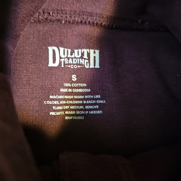 Duluth Trading Co Heritage Ribbed Mock Turtleneck Sweater Women's Size Small - Picture 5 of 5